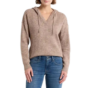 Lucky Brand brown hooded sweater